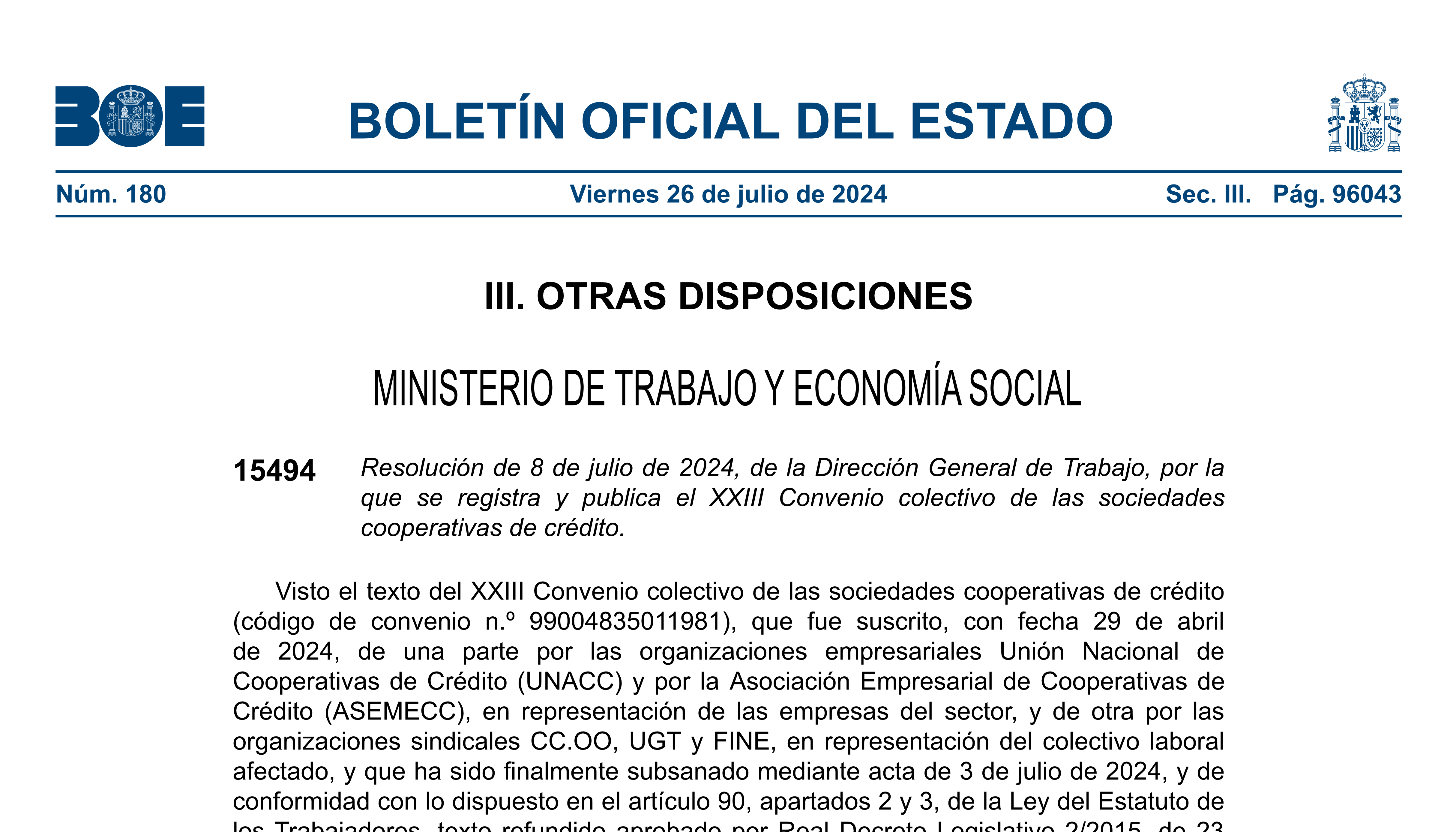 captura Boletín Oficial del Estado (BOE)