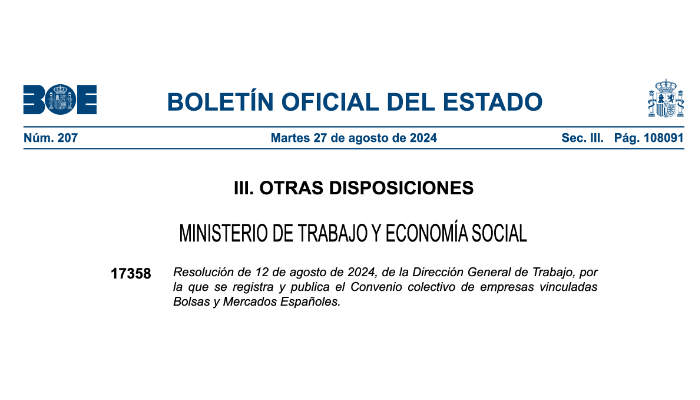 portada publicación BOE