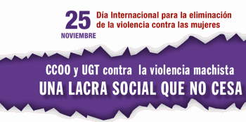 25 Noviembre, contra la violencia machista