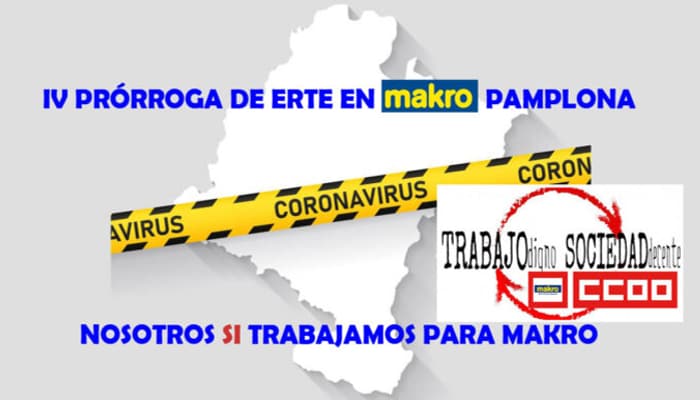 ERTE Makro Navarra y Catalunya