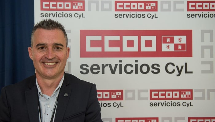 Marcos Gutierres Scretario generlal Federación de Servicios de CCOO Castilla y León