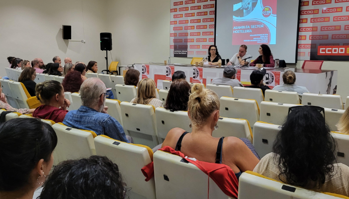 foto de la asamblea de hostelería en palma 