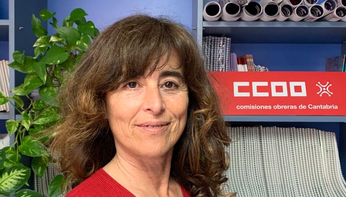 Marta Careaga. Federación de Servicios de CCOO de Cantabria