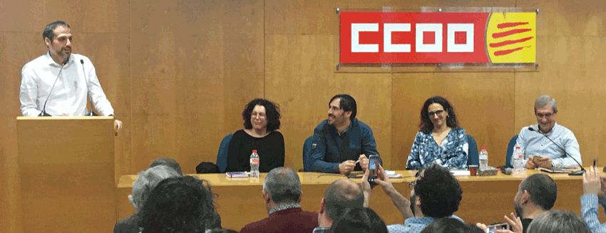 Ramon Gonzalez Monroy  - Luis Jiménez Mesa - Consell 29 de gener - CCOO Serveis Catalunya