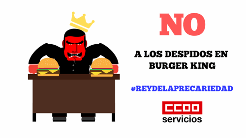 No a los despidos en Burger King