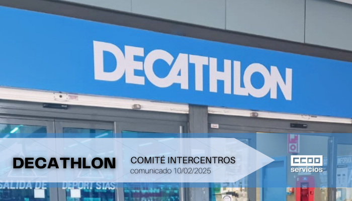 Reunión del Comité Intercentros de Decathlon de 10 de febrero de 2025