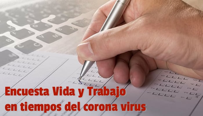 Encuestas condiciones de vida y trabajo en Coronavirus