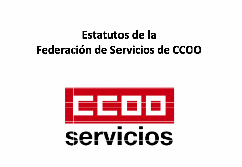 Estatutos Federales CCOO Servicios