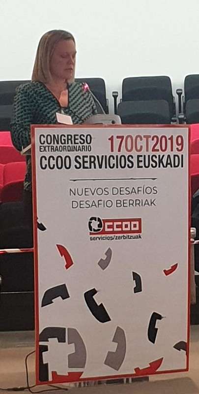 Secretaria General CCOO servicios Euskadi