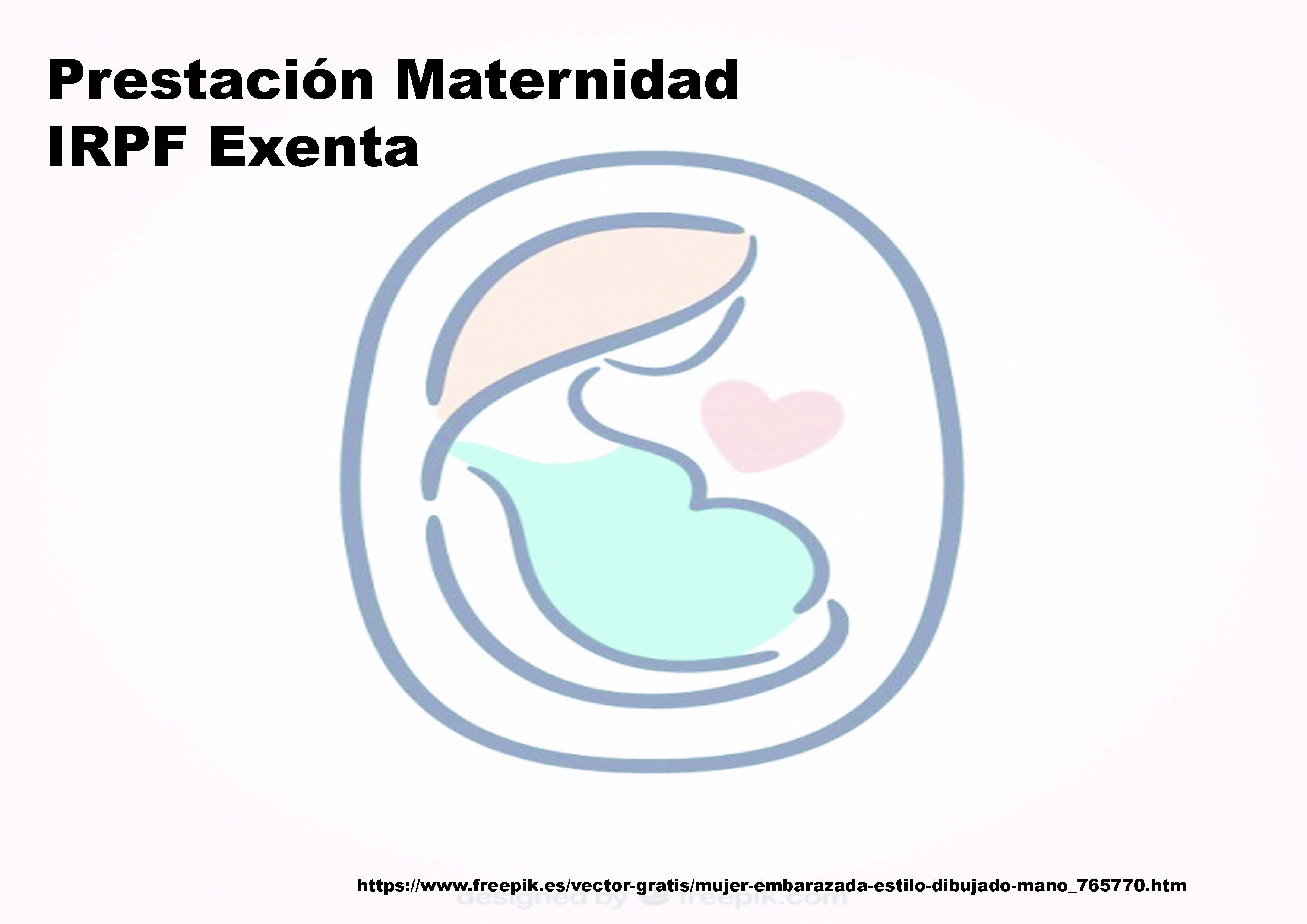 MATERNIDAD IRPF EXENTA 