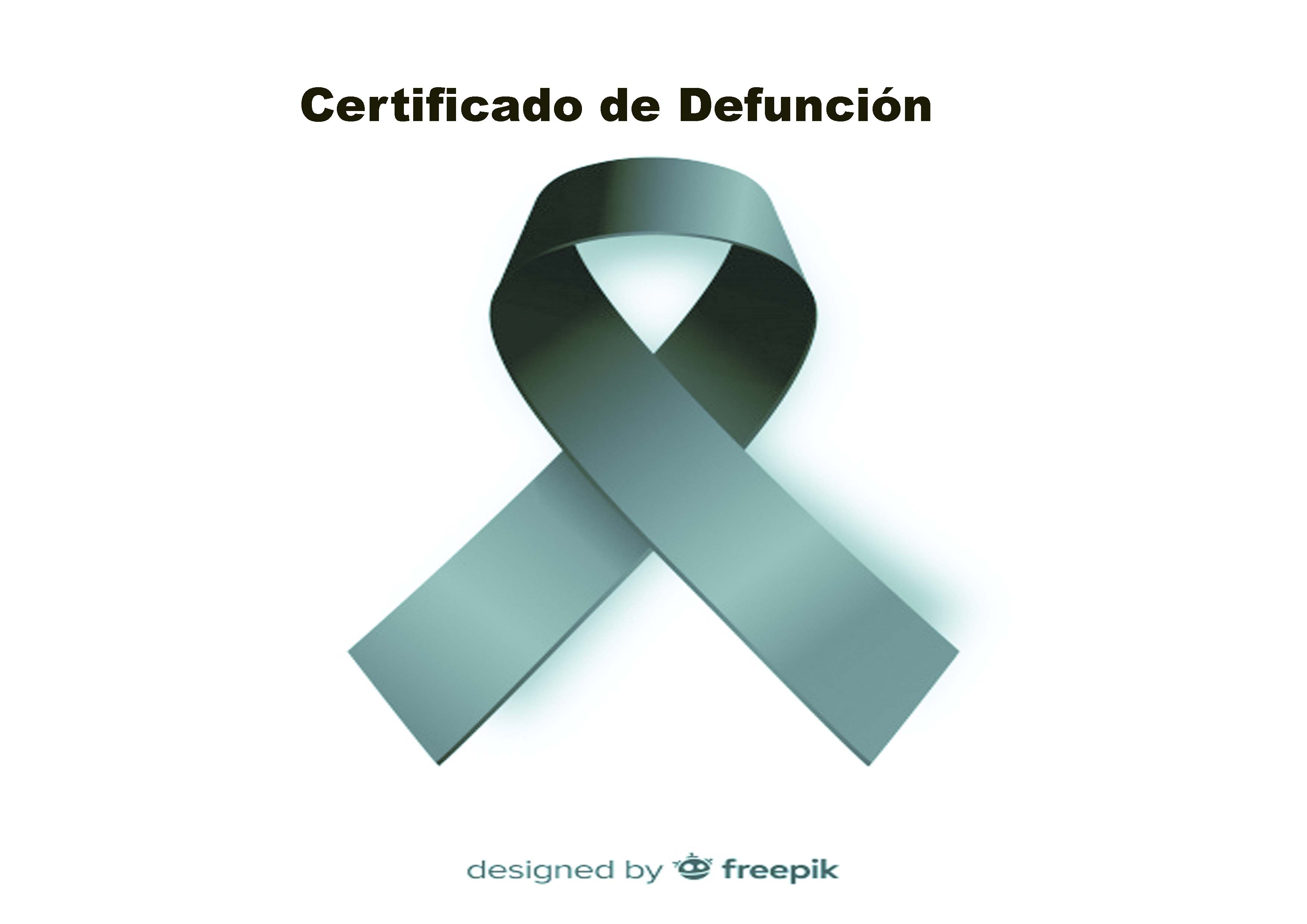 CERTIFICADO DEFUNSION