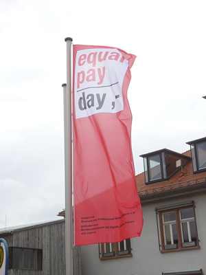 Igualdad Salario Mujer. Equal Pay day