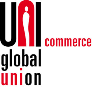 Logotipo UNI Global Union en Comercio