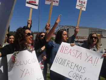 Huelga en Los Telares. La Rioja