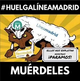 Huelga Linea Madrid