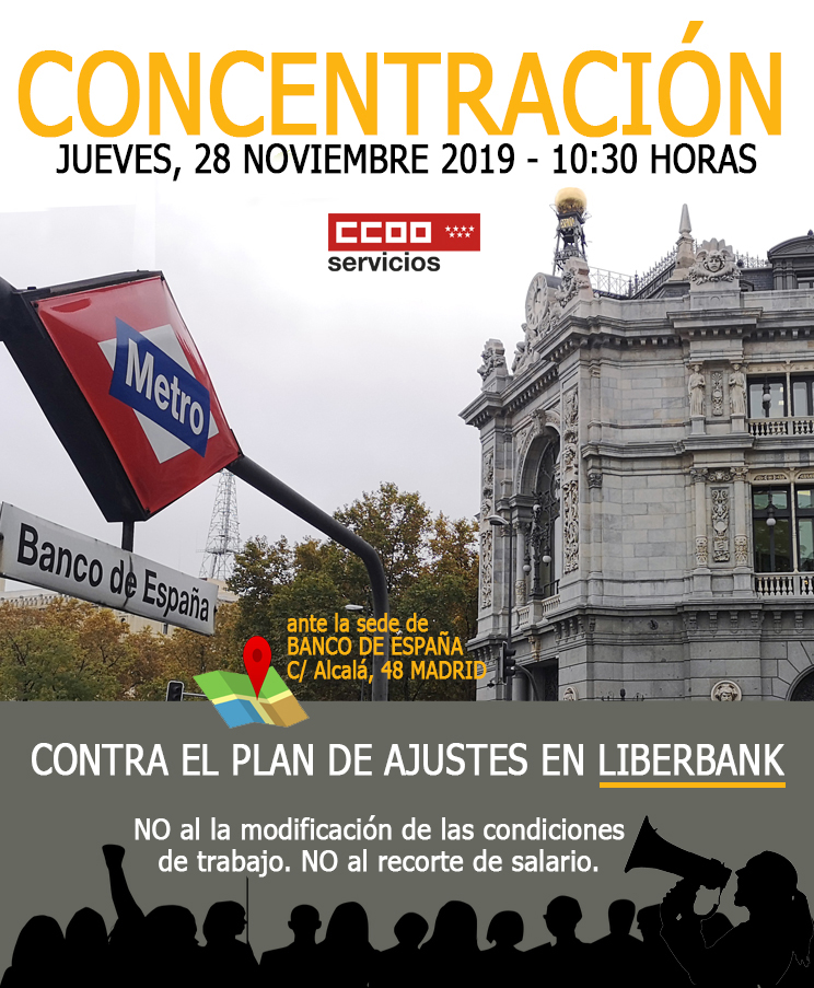 cartel concentración liberbank