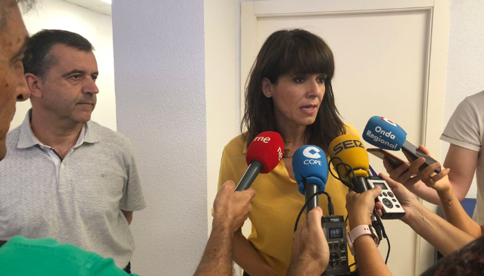 declaraciones de Teresa Fuentes, secretaria General de CCOO Servicios Murcia