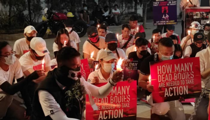 CCOO contra la represión en Myanmar