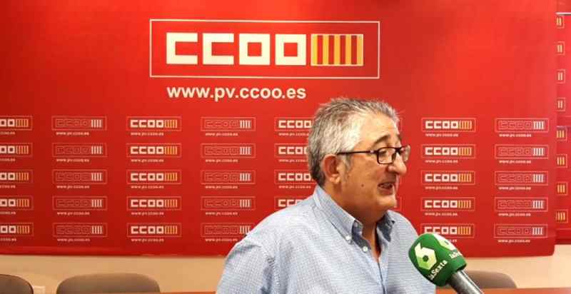J. M Mandingorra Secretario general Servei CCOO Pais Valenciano