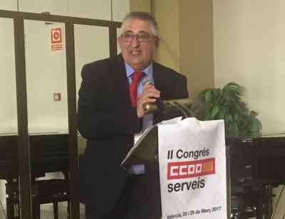 Jose Miguel Mandingorra. Secretario General Servicios CCOO País Valenciano