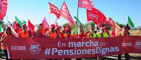 Marchas por las pensiones dignas