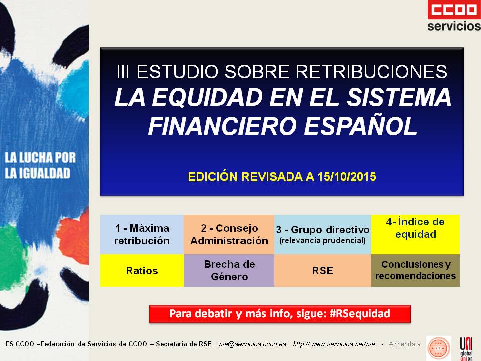 retribuciones sector financiero RSE