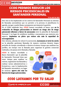 Psicosociales en Santander Personal