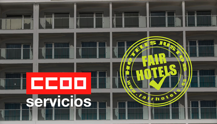 sello Fair Hotels - CCOO servicios