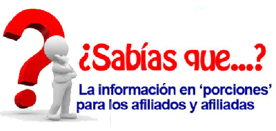 La informaci?n en porciones para los afiliad@s de Unicaja.